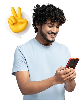Man on phone