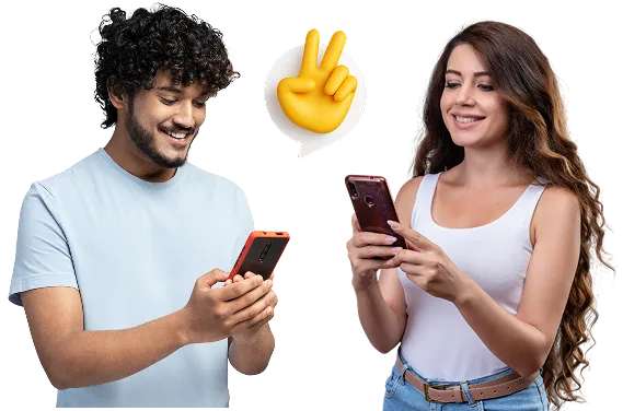 people on phone